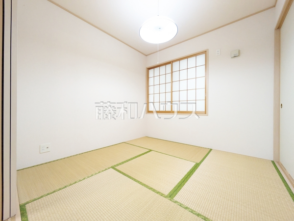 和室　【武蔵村山市神明３丁目】和室はお子様のお昼寝タイムや、ちょっとしたプライベートな時間を過ごしたりと様々な使い方が可能です。　