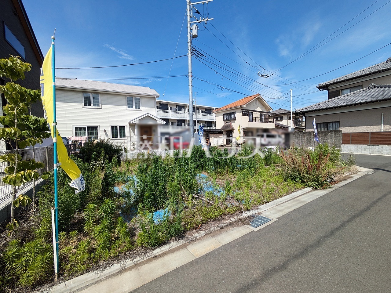 ≪1号地　現地写真≫ 見学はしたいけど、なかなか時間が取れない・・・そんな方に出勤前や仕事終わりにマイホームを見学できるサポートをいたします。【府中市四谷６丁目】 ／撮影日：2025年6月6日