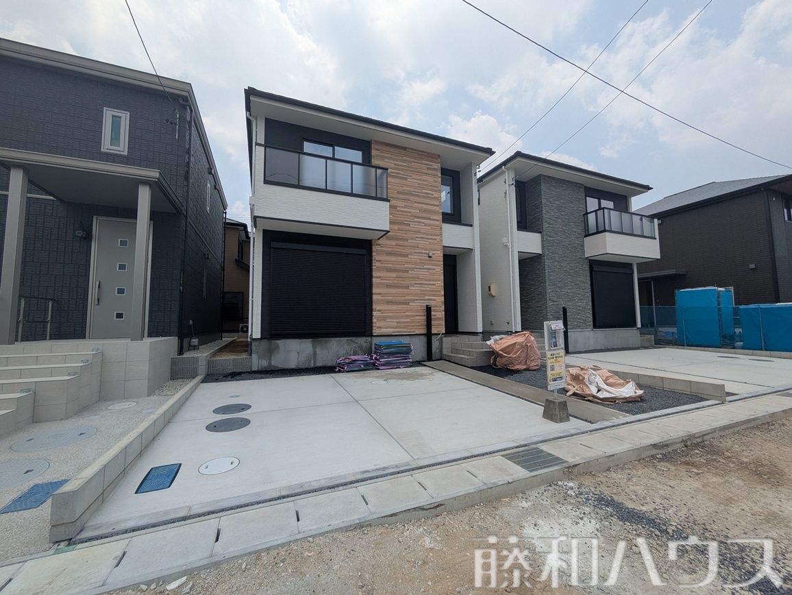 全景　手前2号棟　【春日井市宮町】／撮影日：2025年7月5日