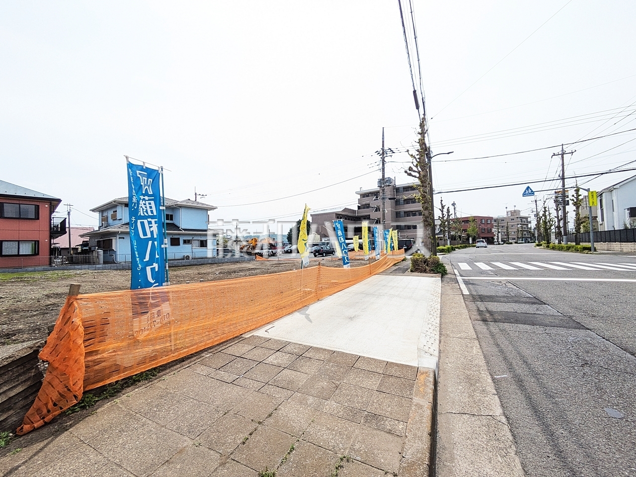 接道状況および現場風景　【日野市東豊田４丁目】 新生活は徒歩13分の「豊田」駅から始めませんか？ ／撮影日：2025年4月18日