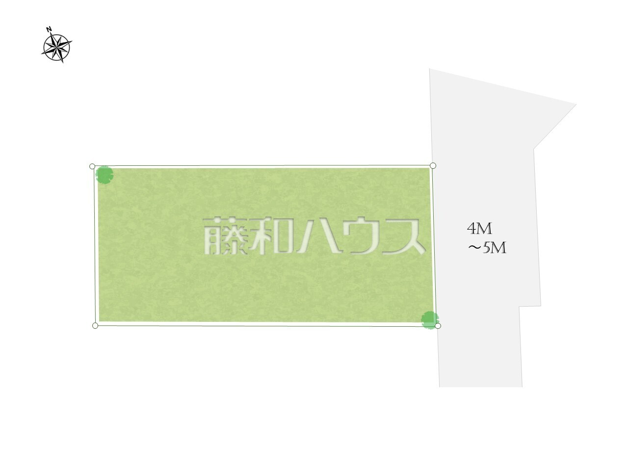 全体区画図　【府中市西府町４丁目】
