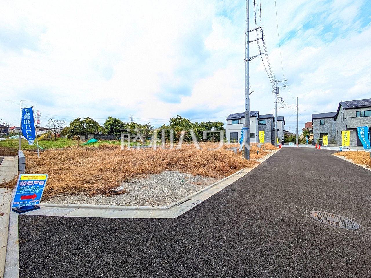 建築条件はございませんので、ライフスタイルに合わせた自由なマイホームづくりが可能です。　【練馬区西大泉４丁目】／撮影日：2024年10月24日