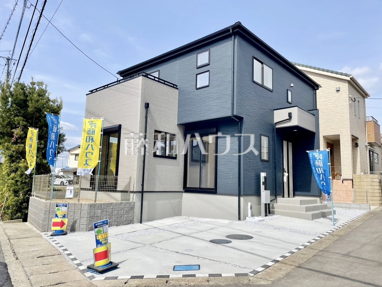 堂々完成、いつでもご内覧いただけます！ぜひ実物をご覧いただきたく思います。喜んでご案内いたしますのでお気軽にお問合せ下さい。　／撮影日：2025年3月30日