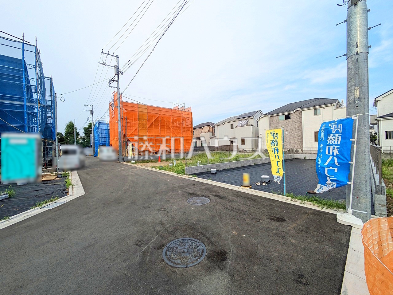 接道状況および現場風景　【西東京市芝久保町５丁目】／撮影日：2025年7月4日