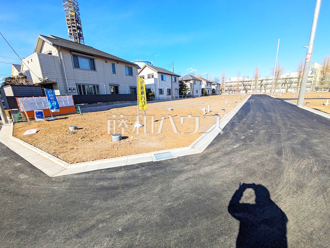 現場風景　【西東京市芝久保町５丁目】／撮影日：2025年2月6日