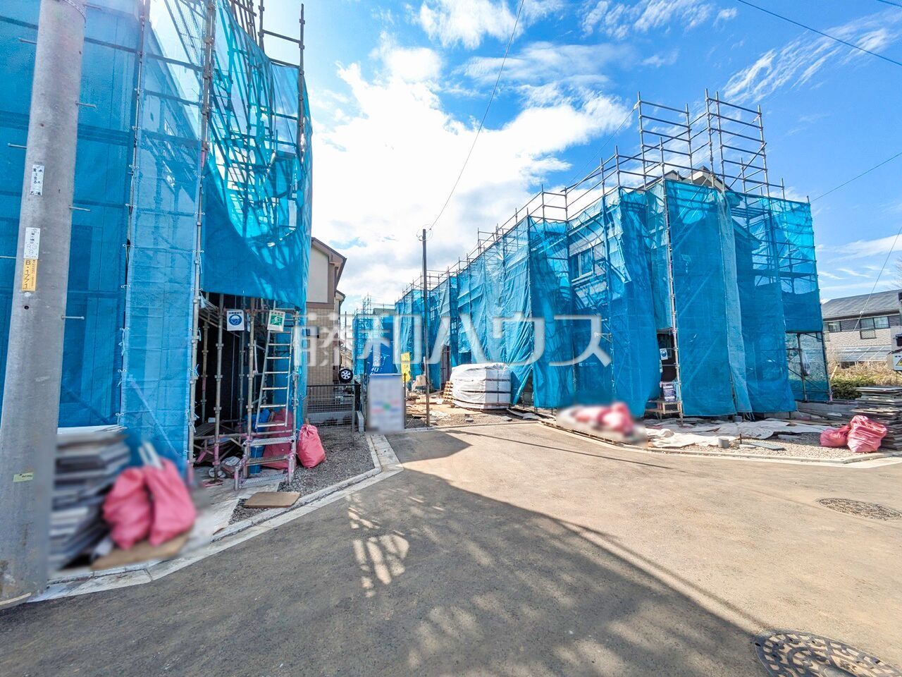 現場風景　【東大和市清水３丁目】／撮影日：2025年4月6日