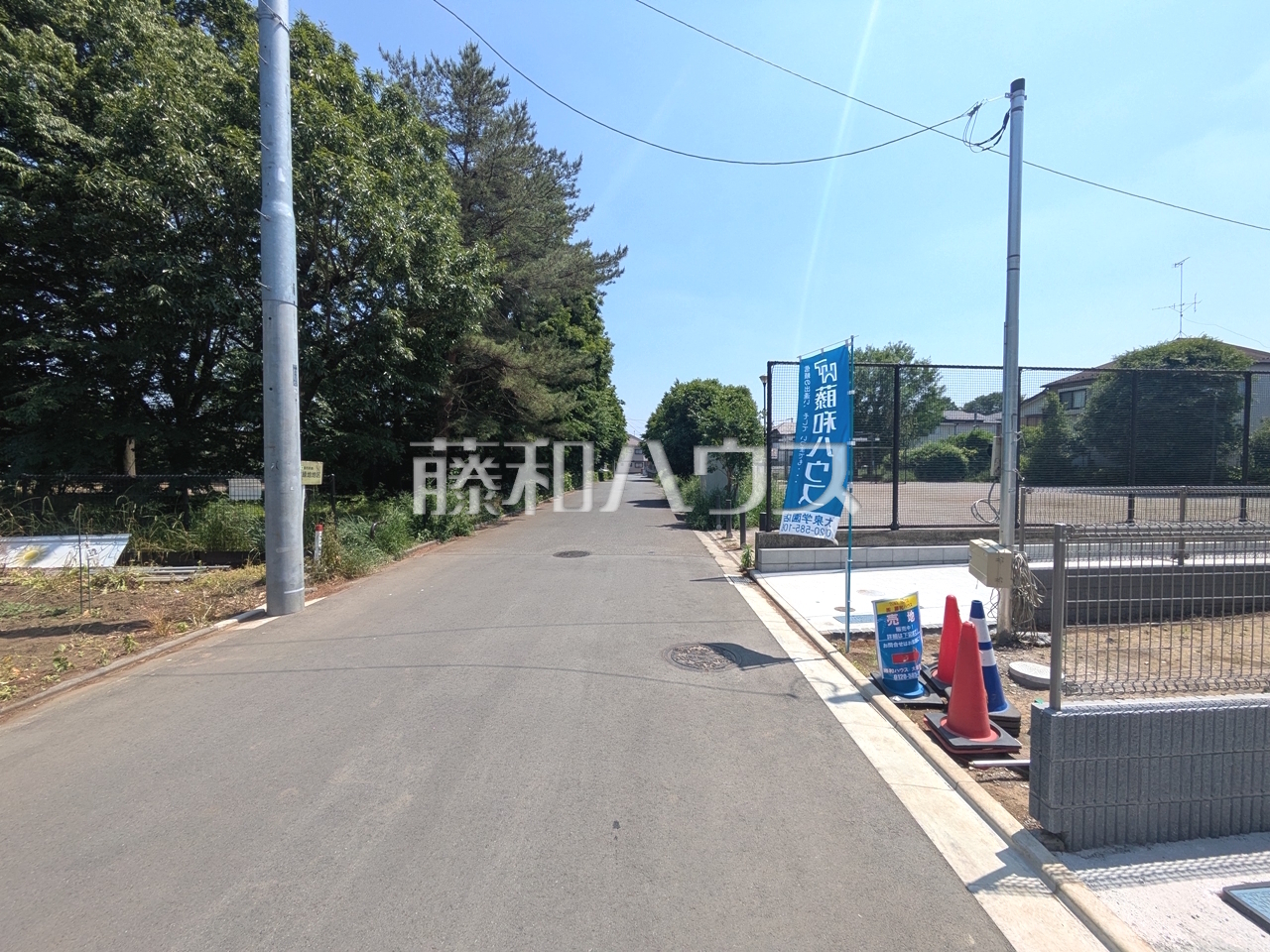 接道状況および現場風景 【西東京市北町5丁目】/撮影日:2026年5月15日