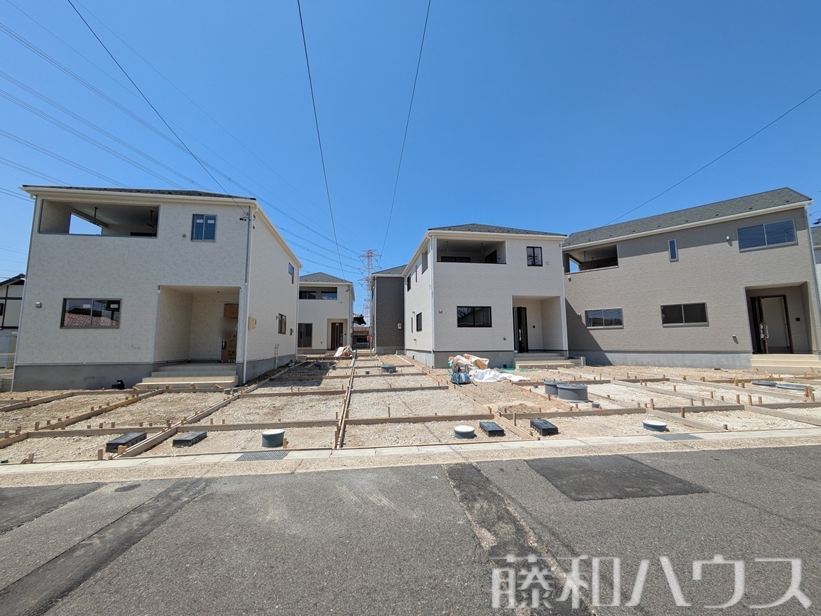 東側現地　まんなか6号棟　【春日井市大留町５丁目】／撮影日：2025年4月17日