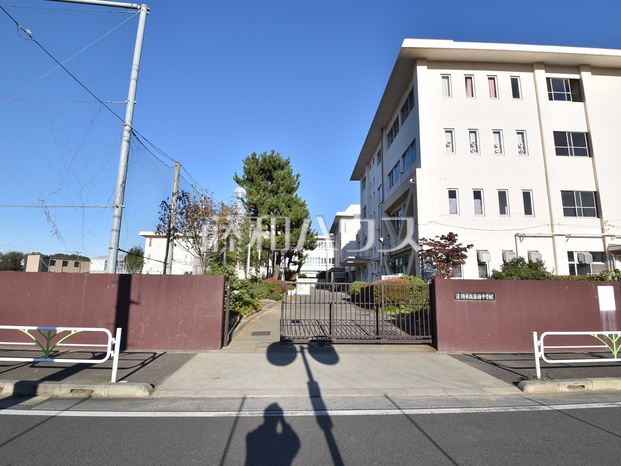 清瀬市立清瀬中学校／撮影日：2021年10月29日