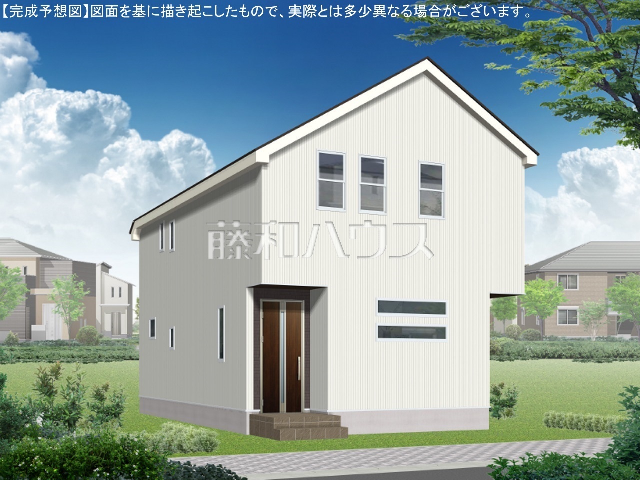 完成予想図（外観）　【練馬区大泉町１丁目】