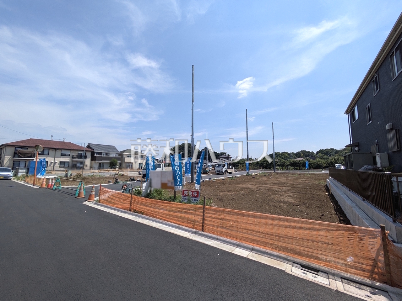 現場風景　【三鷹市大沢２丁目】／撮影日：2025年8月4日