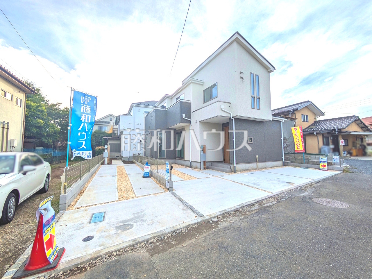 堂々完成、いつでもご内覧いただけます！ぜひ実物をご覧いただきたく思います。喜んでご案内いたしますのでお気軽にお問合せ下さい。 ／撮影日：2025年7月17日