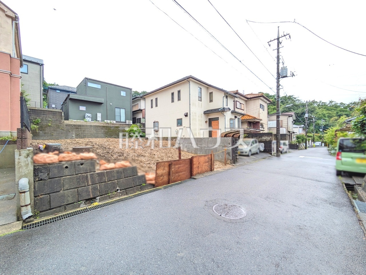 接道状況および現場風景　【八王子市長沼町】／撮影日：2025年5月31日