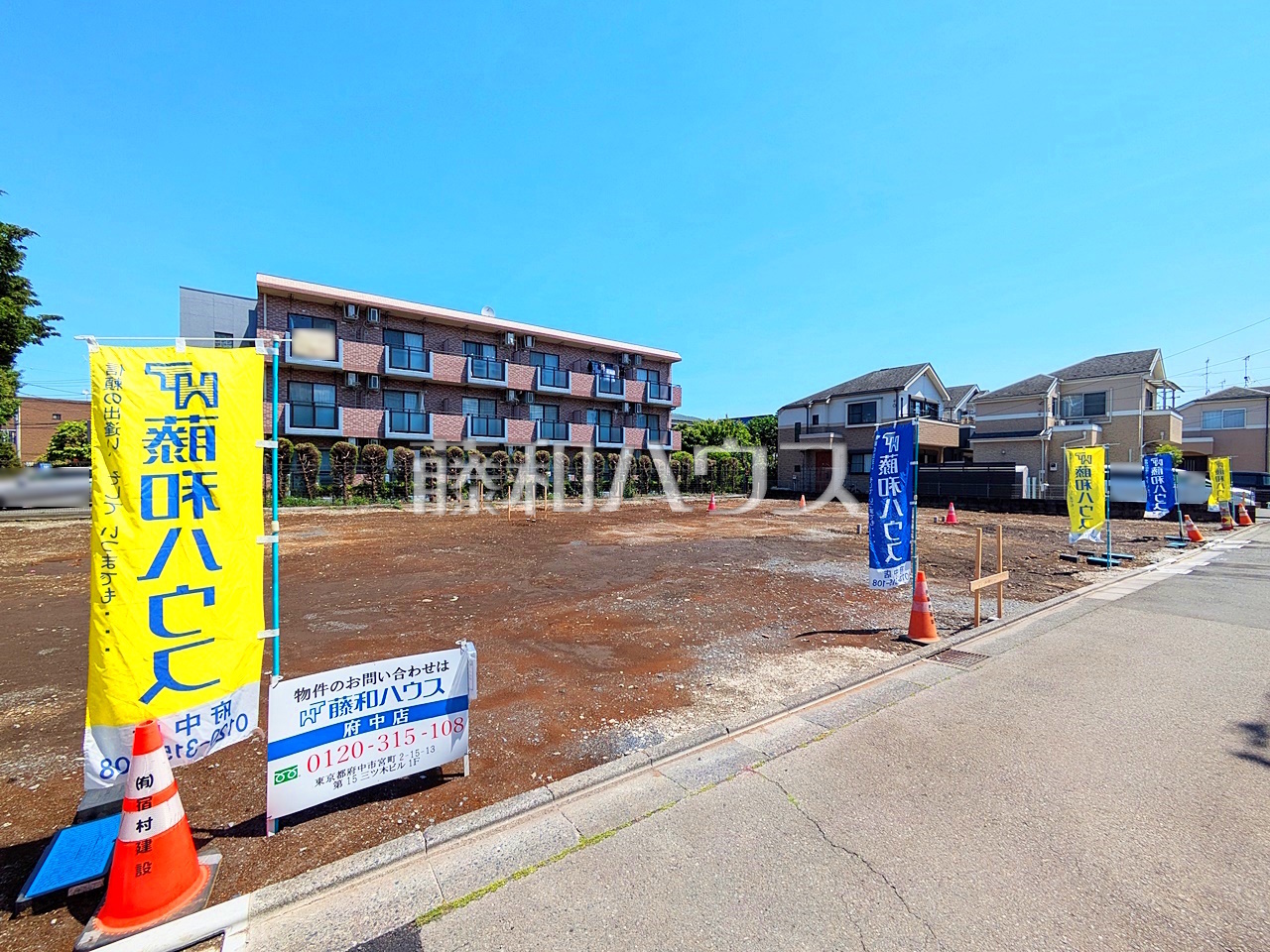 ≪接道状況≫周辺は落ち着いた雰囲気の住宅地です。小さなお子様がいるご家庭も安心です。【府中市白糸台６丁目】／撮影日：2025年5月3日