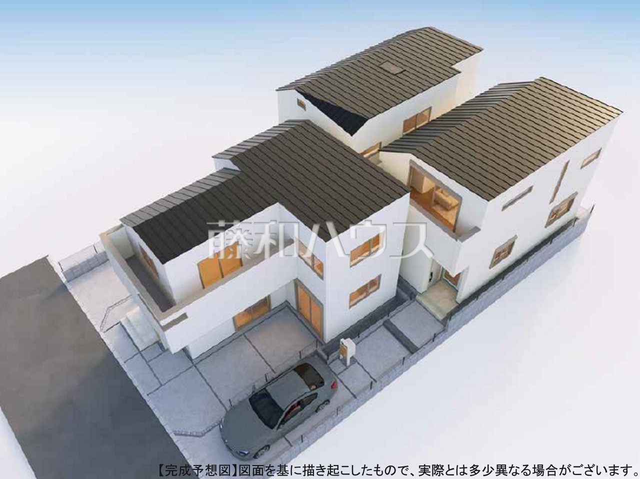 完成予想図(外観) 【練馬区谷原4丁目】