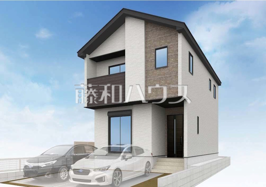 モノトーンを中心とした配色の現代的なデザイン。直線的ですっきりとしたスクエアなデザインが、お客様のお住まいを都会的に印象づけます/撮影日:2025年8月24日