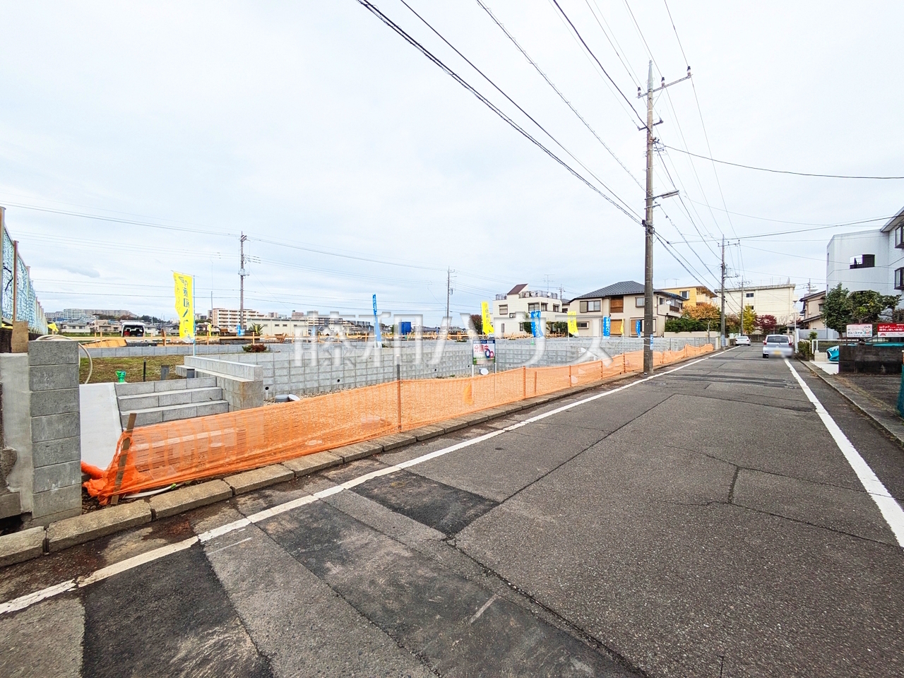 接道状況および現場風景 【日野市平山4丁目】/撮影日:2025年11月6日