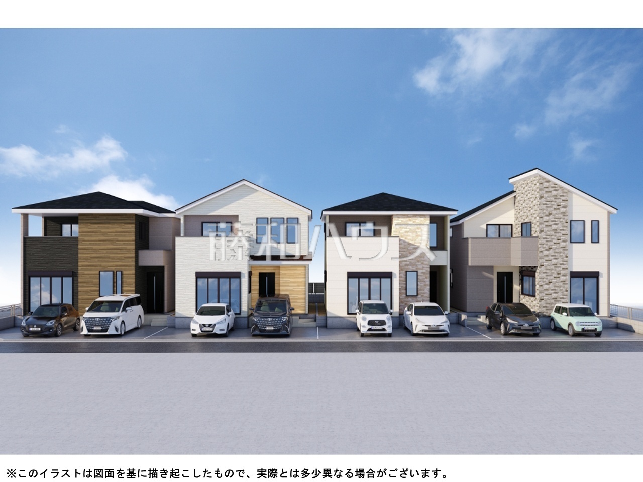 完成予想図(外観) 【志木市中宗岡5丁目】