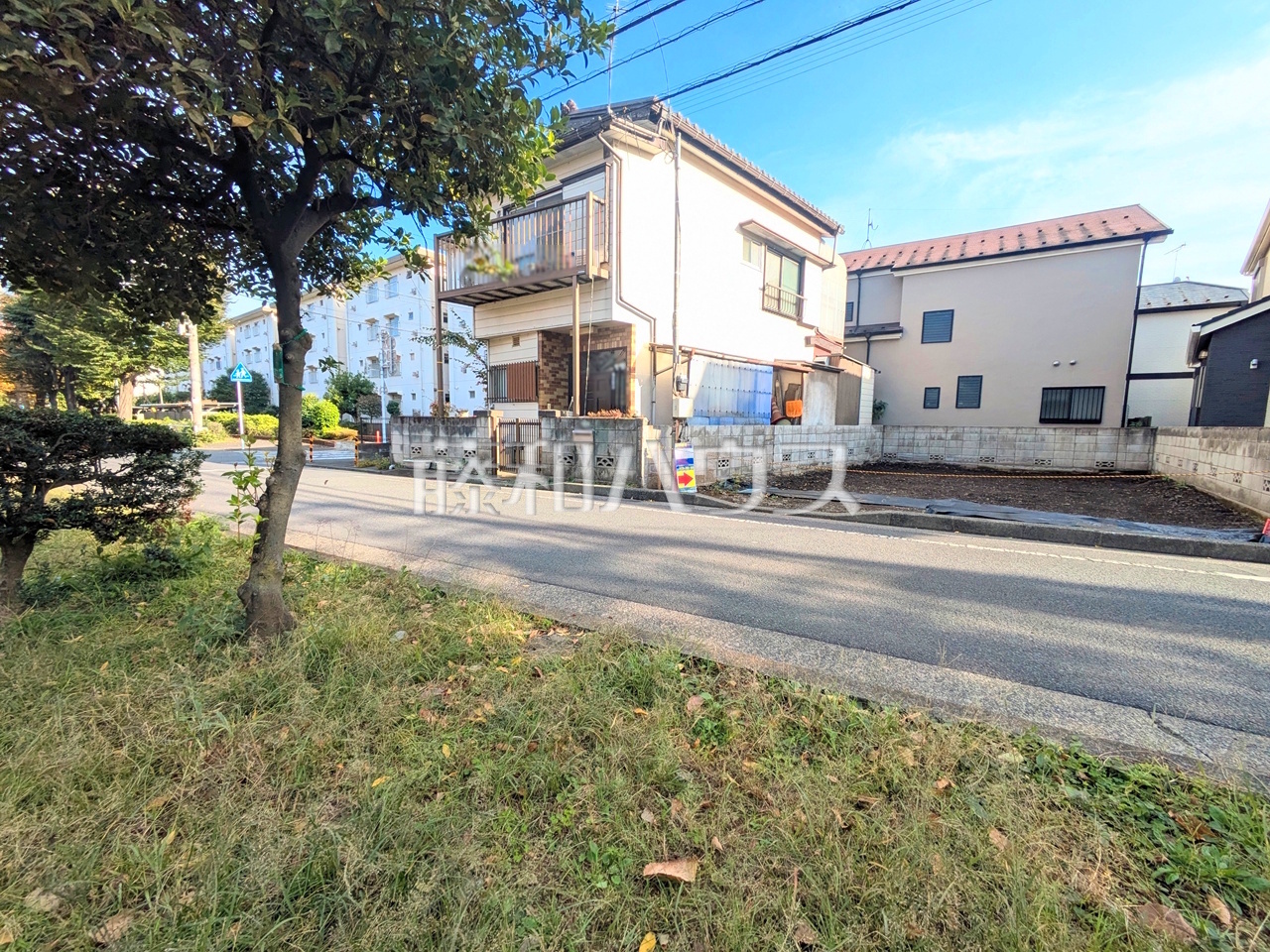 接道状況および現場風景 【東村山市萩山町3丁目】/撮影日:2025年11月7日