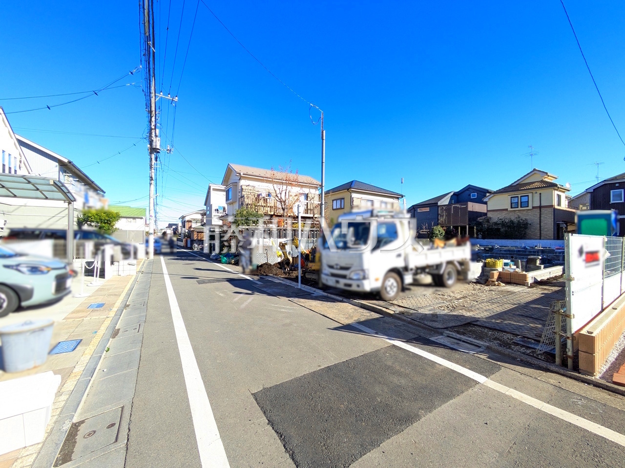 接道状況および現場風景 【国分寺市本多3丁目】/撮影日:2025年12月26日