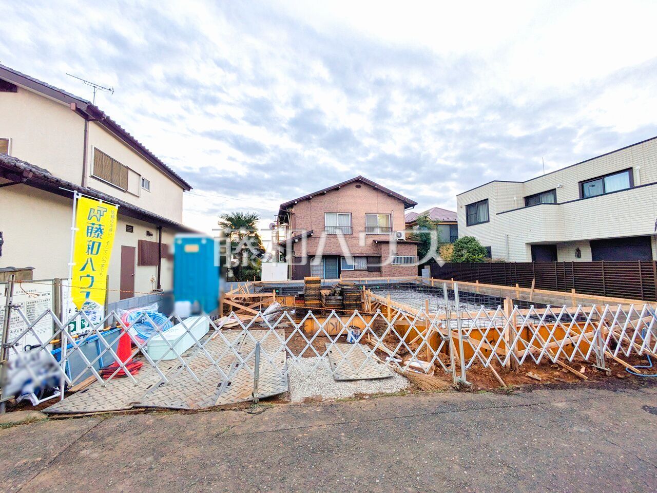 外観 【東久留米市本町2丁目】西武池袋線「東久留米」駅 徒歩7分!本町2丁目に新築戸建が誕生致します!/撮影日:2025年10月17日