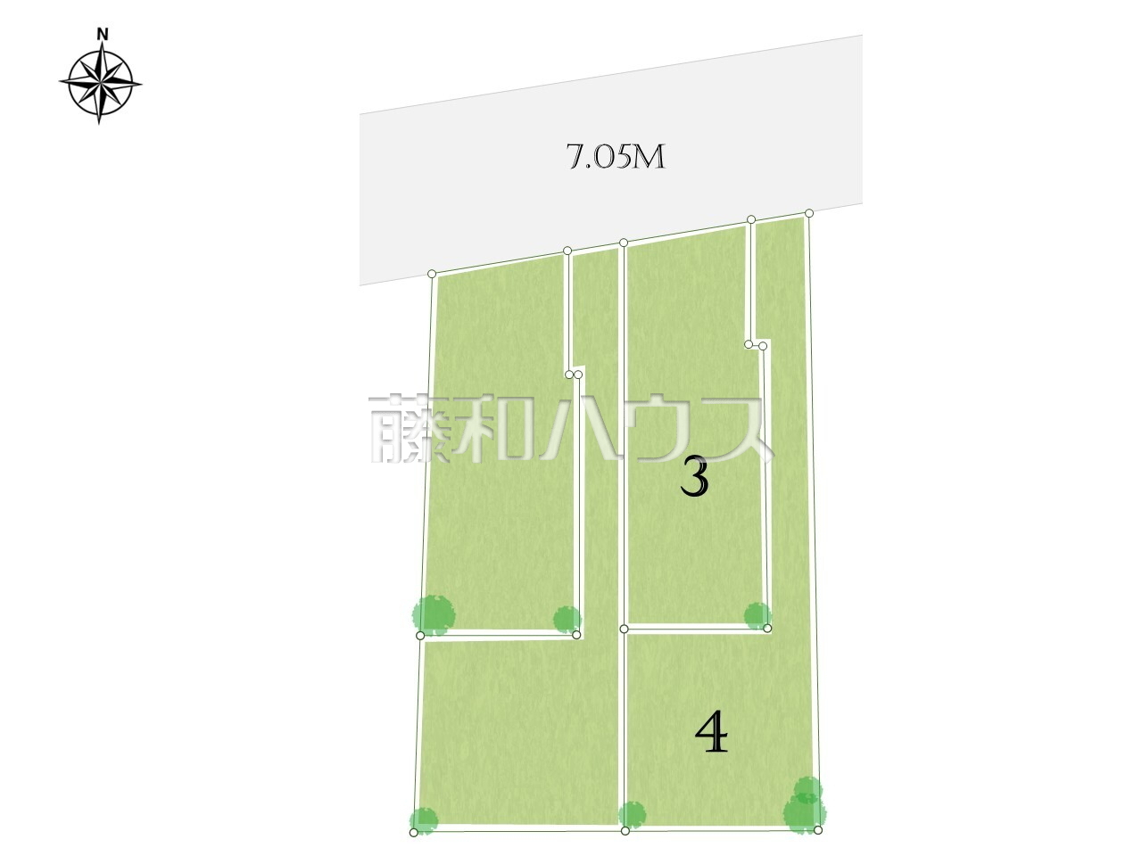 ≪全体区画図≫物件の事、諸費用の事など、小さな疑問もお気軽にご連絡・ご相談下さい。 【府中市是政2丁目】