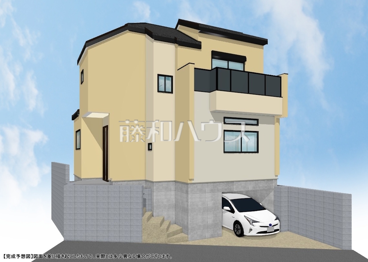 完成予想図(外観) 【杉並区永福2丁目】