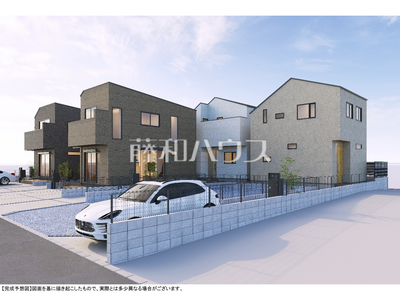 完成予想図(外観) 【小平市小川東町5丁目】