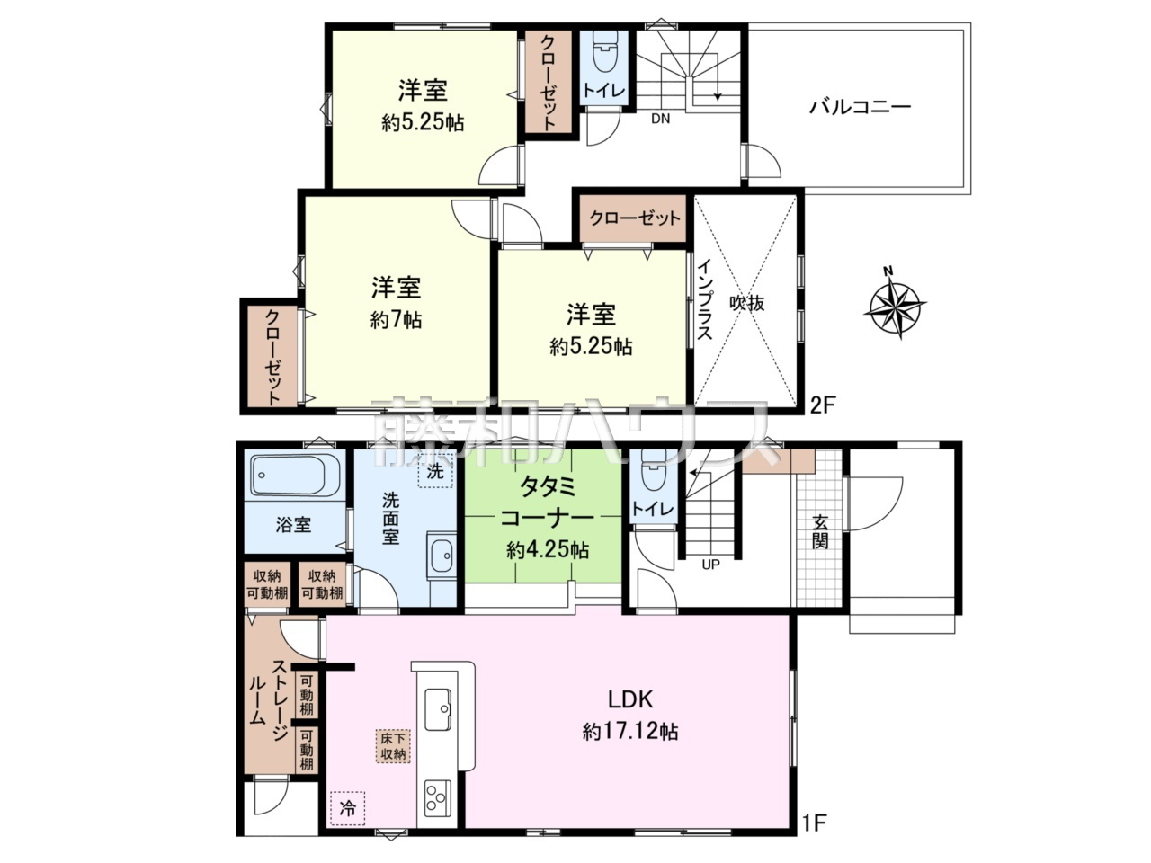 間取図 【国分寺市本多4丁目】 見学はしたいけど、なかなか時間が取れない・・・そんな方に出勤前や仕事終わりにマイホームを見学できるサポートをいたします