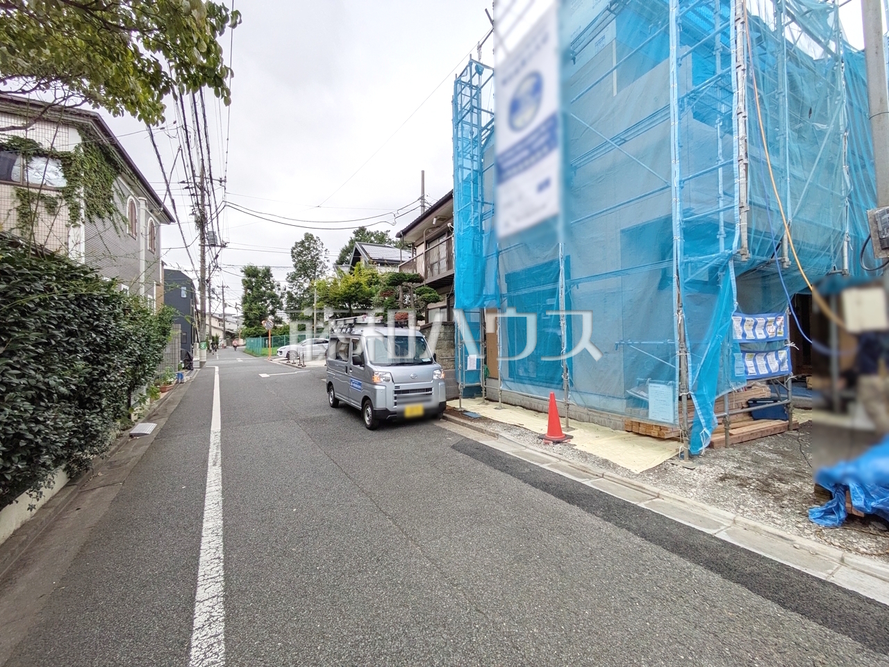接道状況および現場風景 【練馬区関町北4丁目】/撮影日:2026年8月3日