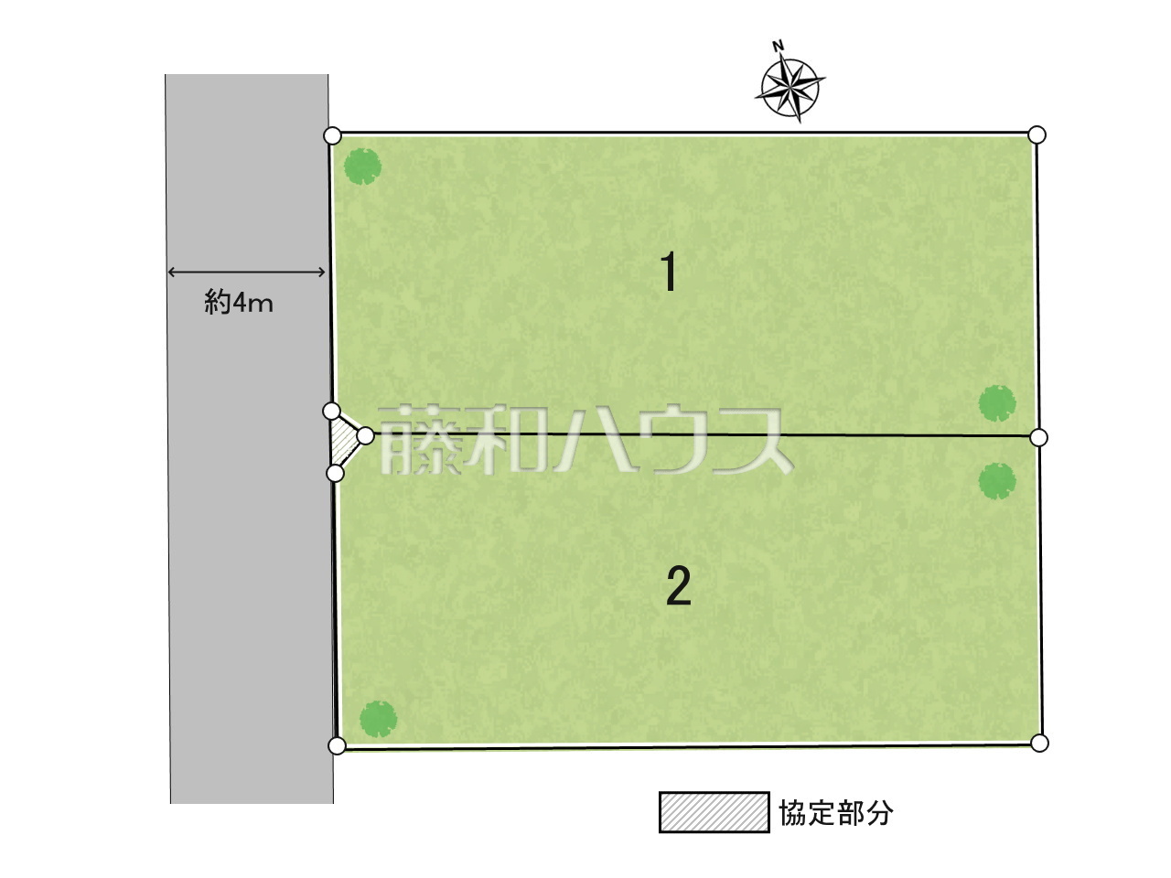 全体区画図 【小金井市貫井南町1丁目】