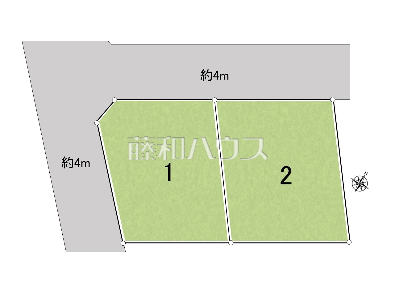 全体区画図 【西東京市住吉町1丁目】 平日のご案内も可能です。まずはお気軽にお問合せ下さいませ。