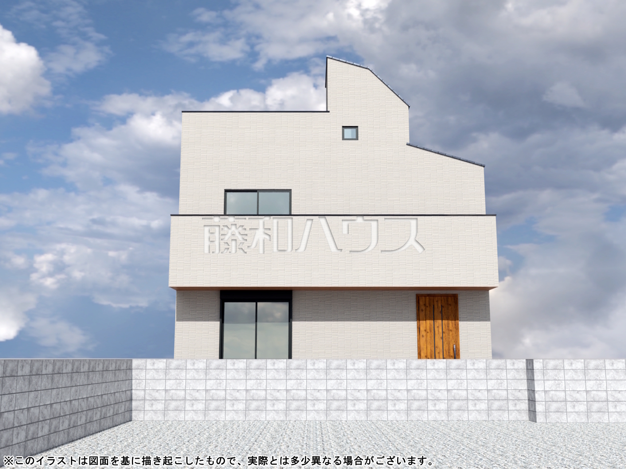 完成予想図(外観) 【日野市東豊田3丁目】