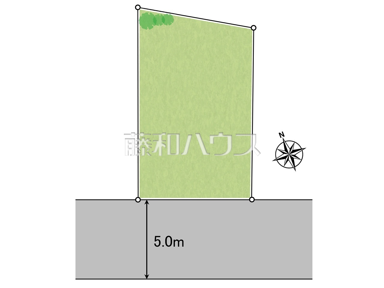 区画図 【清瀬市野塩2丁目】