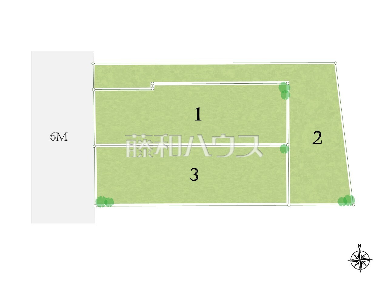 ≪全体区画図≫物件の事、諸費用の事など、小さな疑問もお気軽にご連絡・ご相談下さい。 【府中市若松町3丁目】