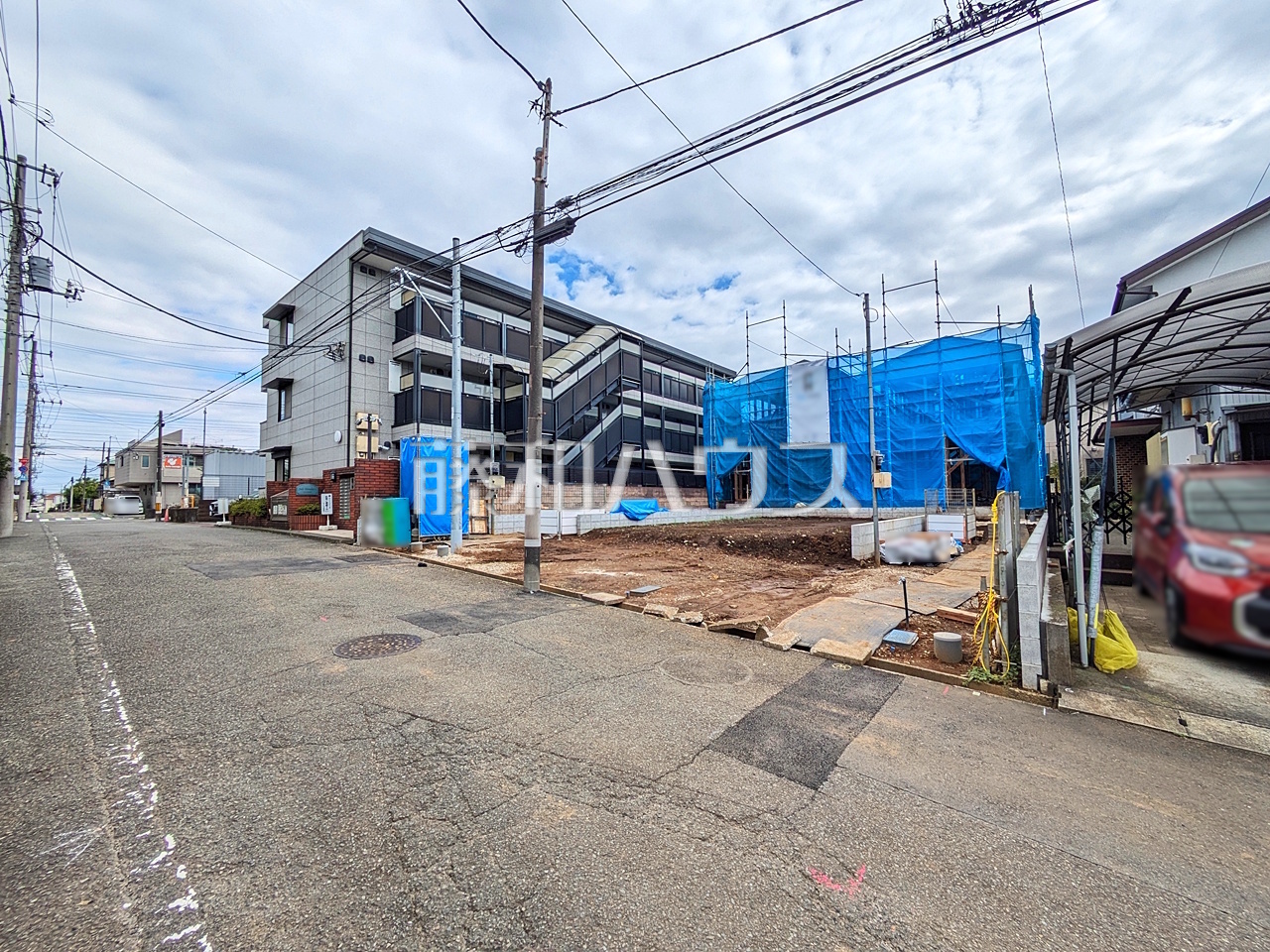 接道状況および現場風景 【日野市多摩平5丁目】/撮影日:2026年10月3日