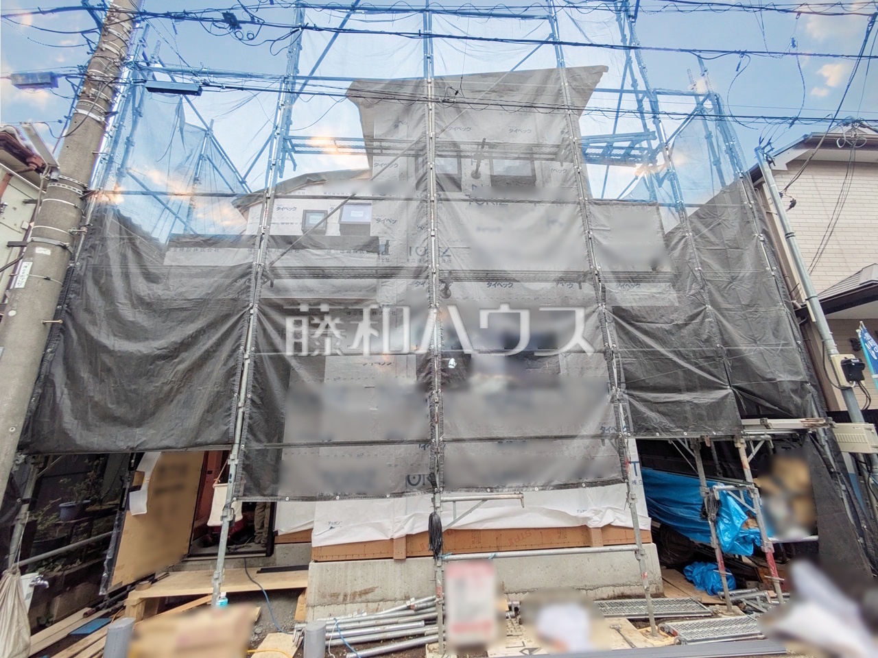 家事動線を考え、水回りをまとめた間取りです。 【新座市西堀2丁目】/撮影日:2026年5月8日