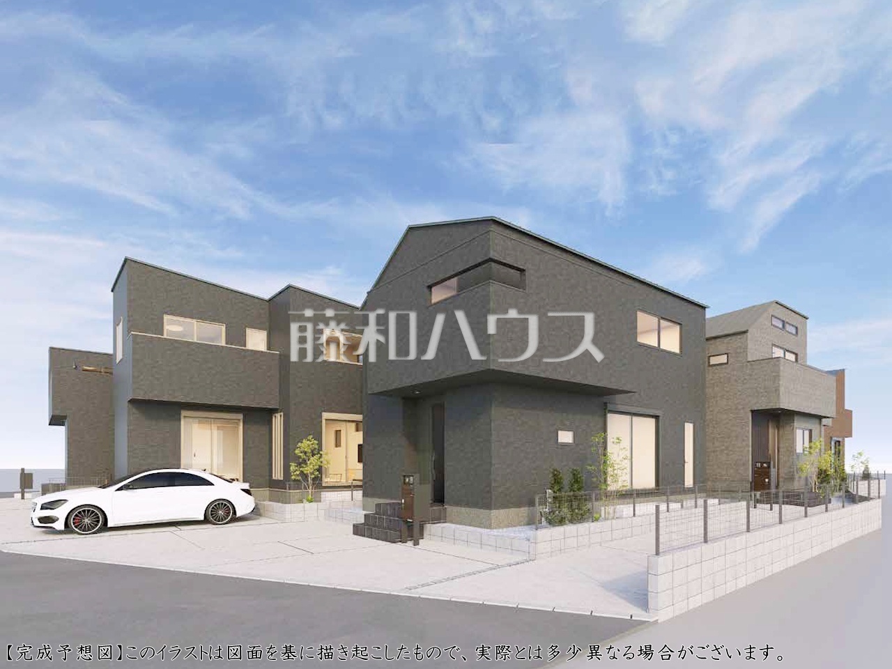完成予想図(外観) 【府中市押立町5丁目】