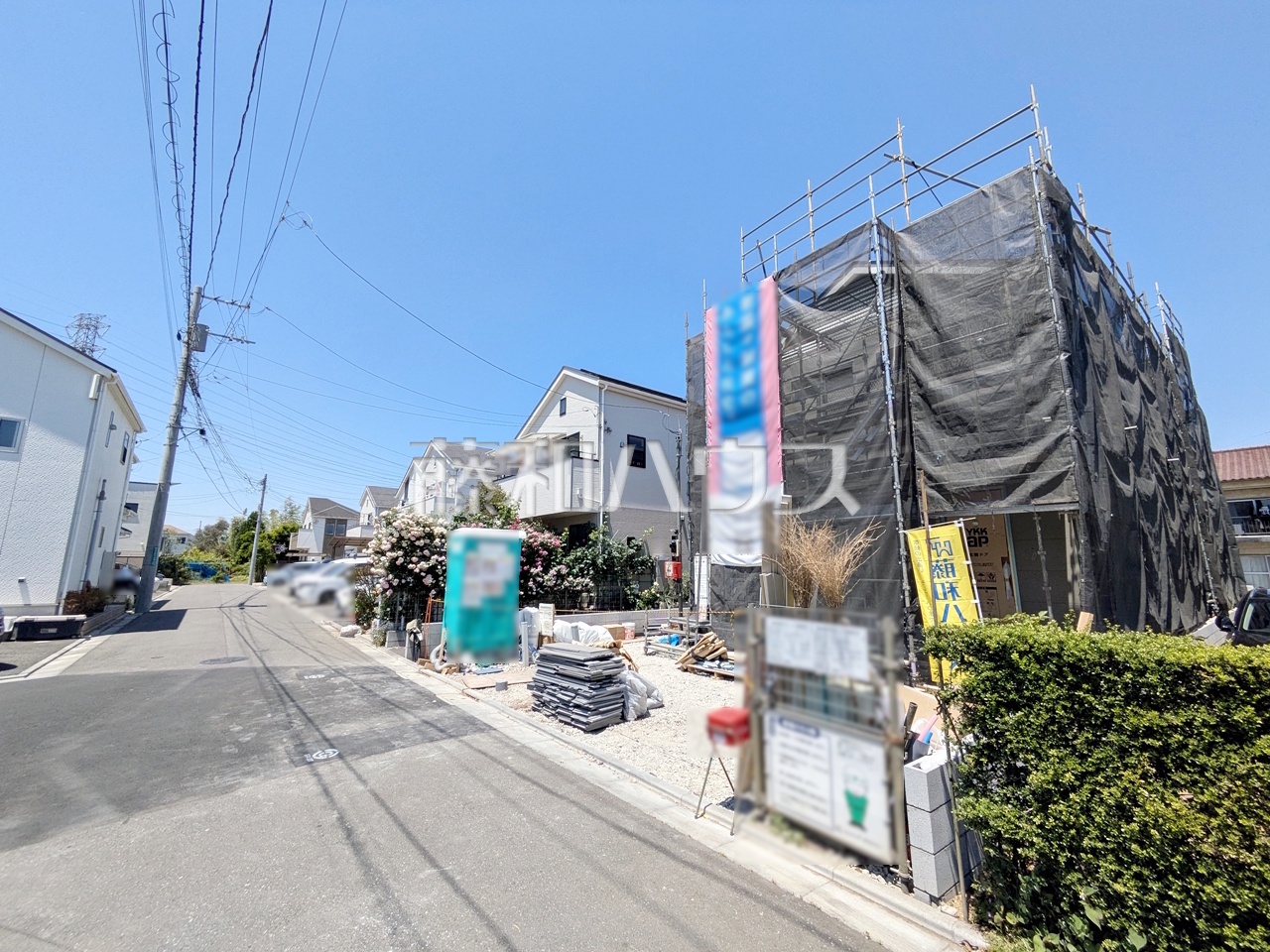接道状況および現場風景 【調布市深大寺北町3丁目】/撮影日:2026年5月17日