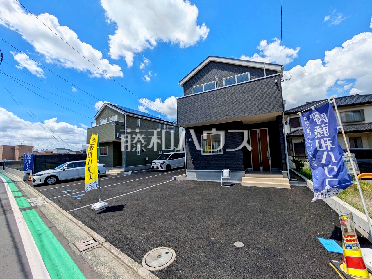 接道状況および現場風景 【府中市本宿町1丁目】/撮影日:2026年8月8日
