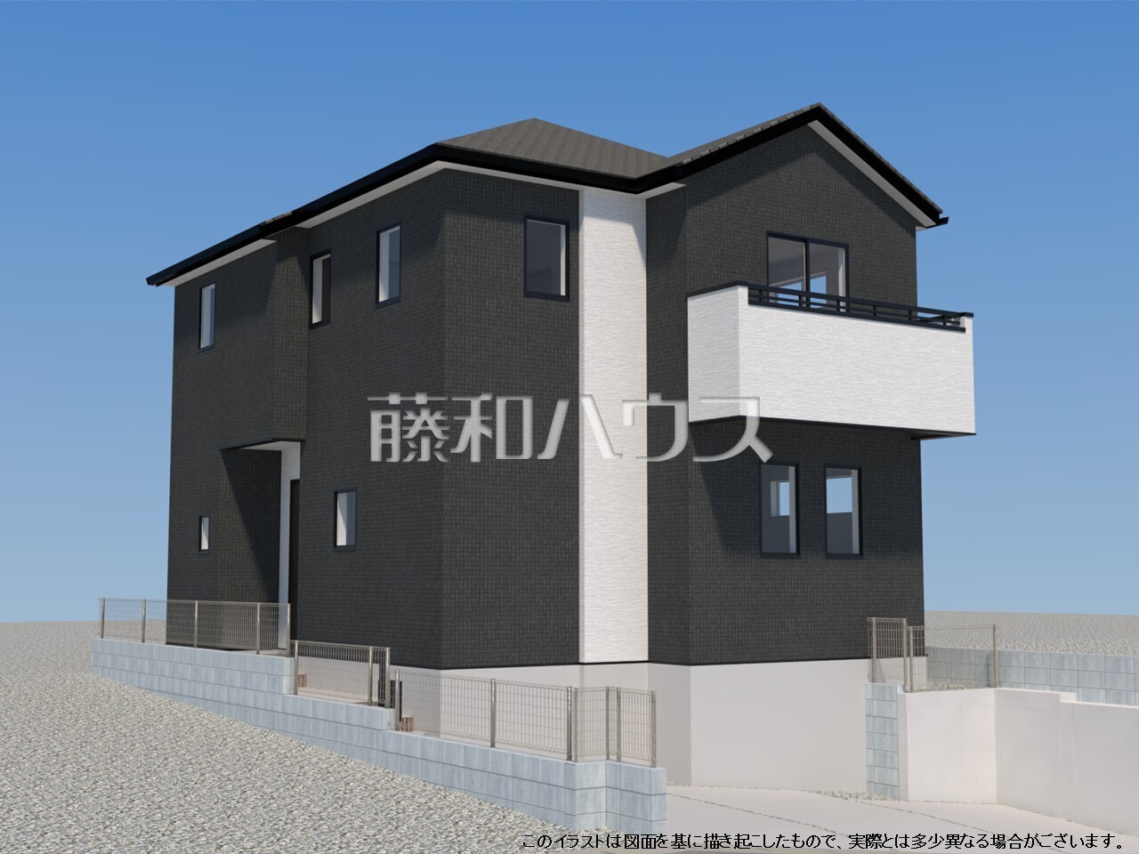 完成予想図(外観) 【福岡市城南区松山1丁目】