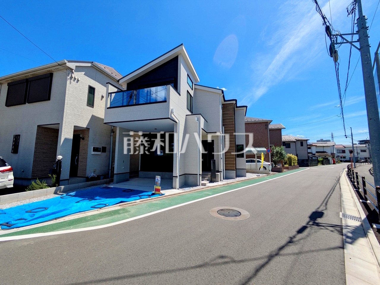 接道状況および現場風景 【府中市幸町1丁目】/撮影日:2026年8月8日