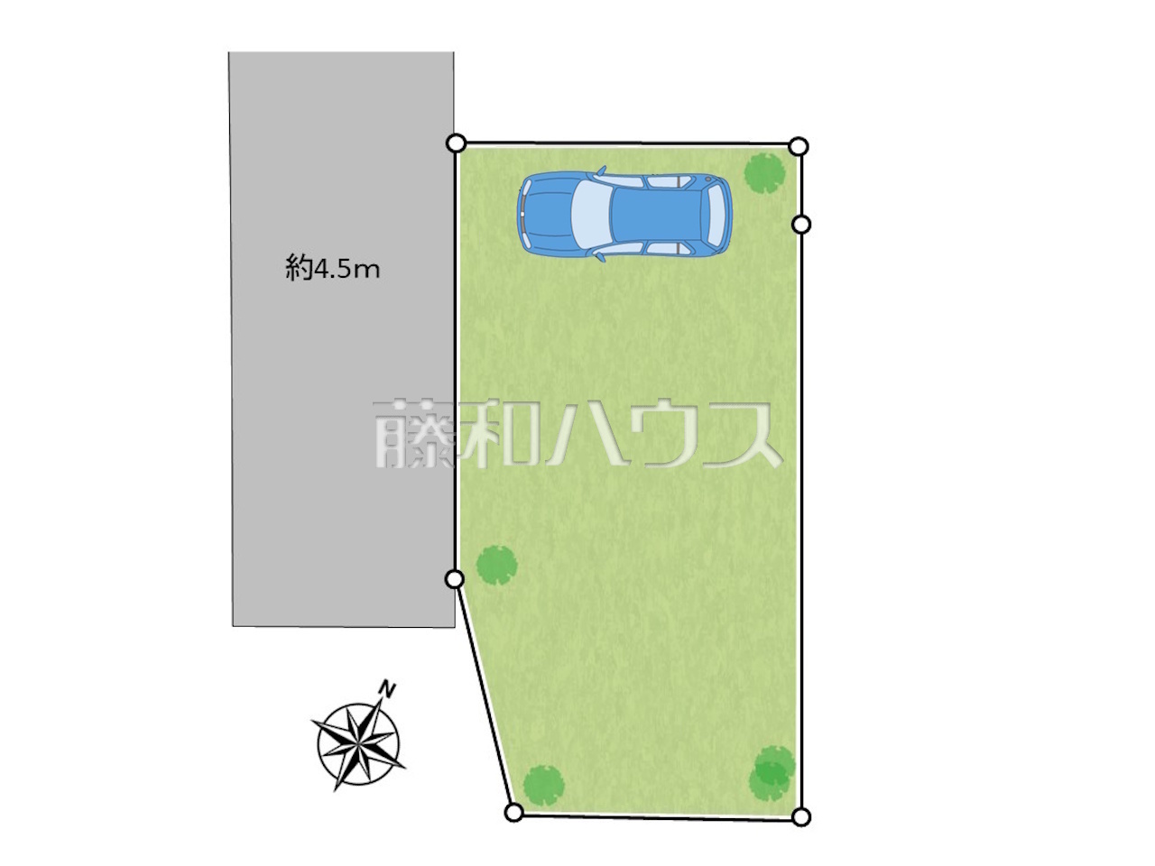 区画図 【日野市東豊田1丁目】