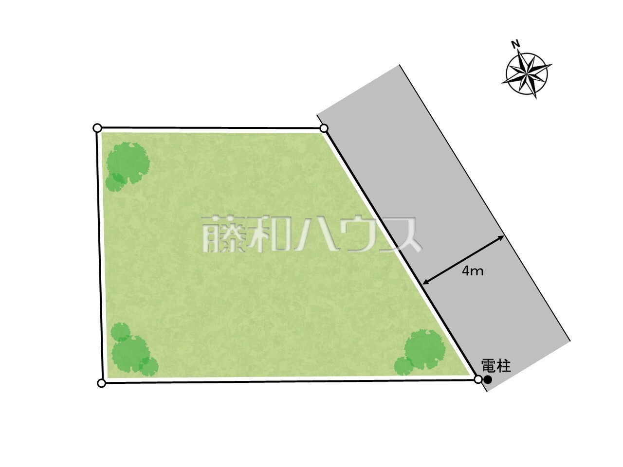 全体区画図 【武蔵野市関前3丁目】
