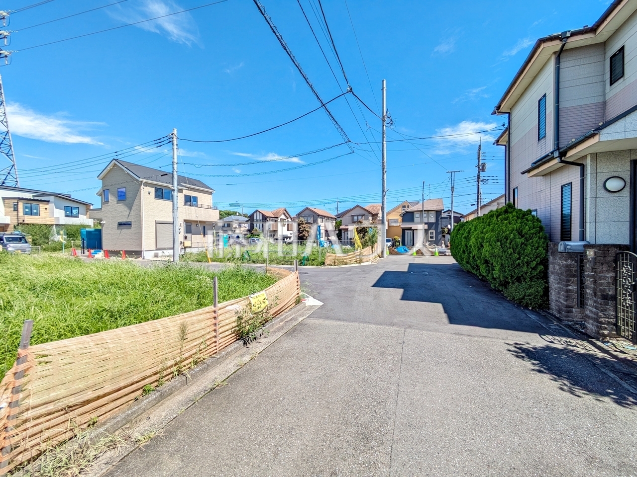 接道状況および現場風景 【立川市若葉町2丁目】/撮影日:2026年9月14日
