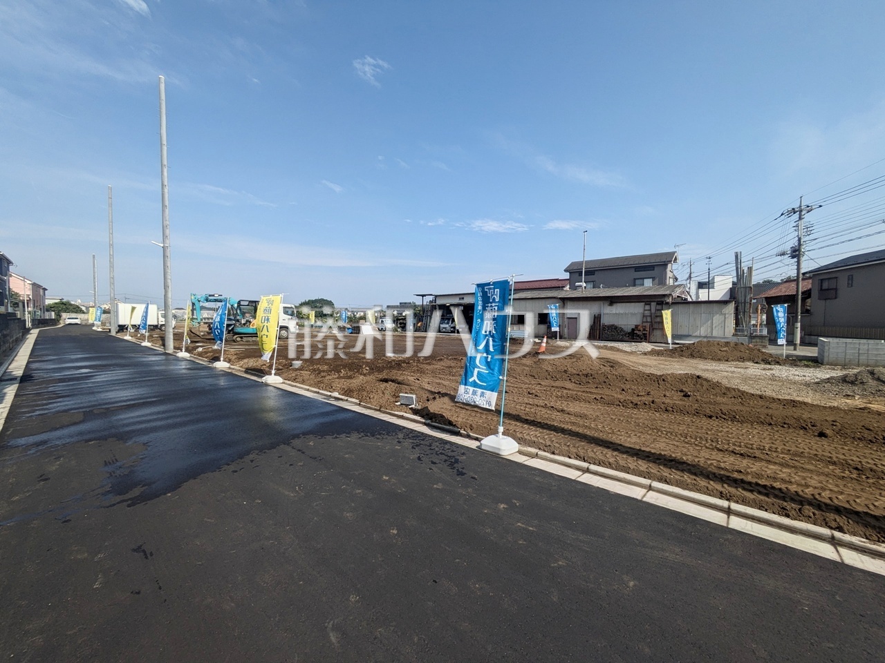 接道状況および現場風景 【清瀬市野塩3丁目】/撮影日:2026年8月1日