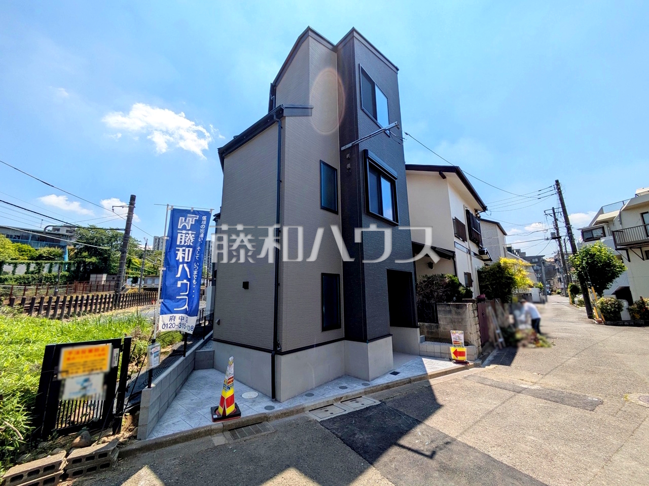 接道状況および現場風景 【府中市本町2丁目】/撮影日:2026年7月4日