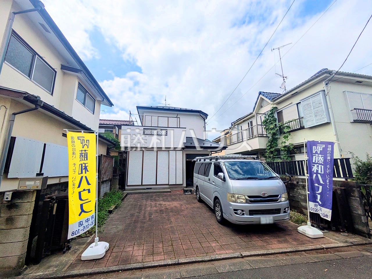 ≪接道状況≫来客時や駐輪スペースとしても利用可能なカースペース3台可(車種による)のプラン 【府中市四谷3丁目】/撮影日:2026年7月3日