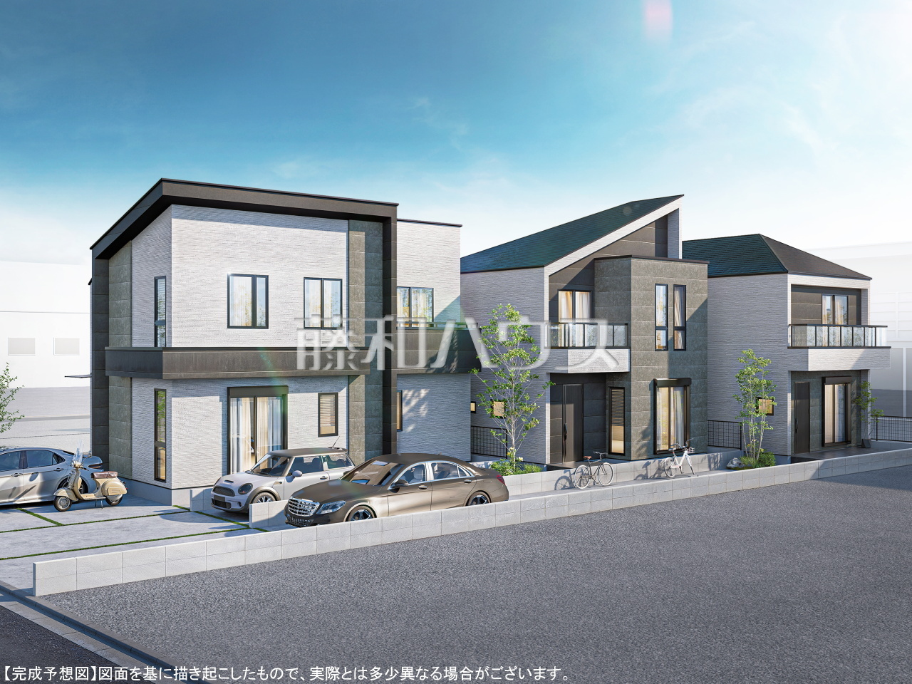 完成予想図(外観) 【小金井市貫井北町3丁目】