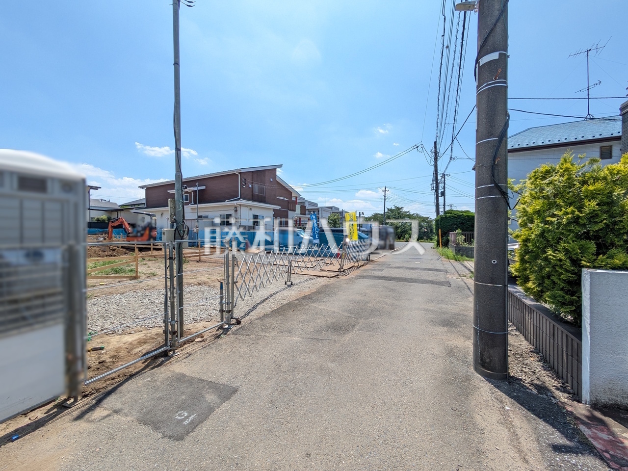 接道状況および現場風景 【小金井市貫井北町3丁目】/撮影日:2026年7月23日